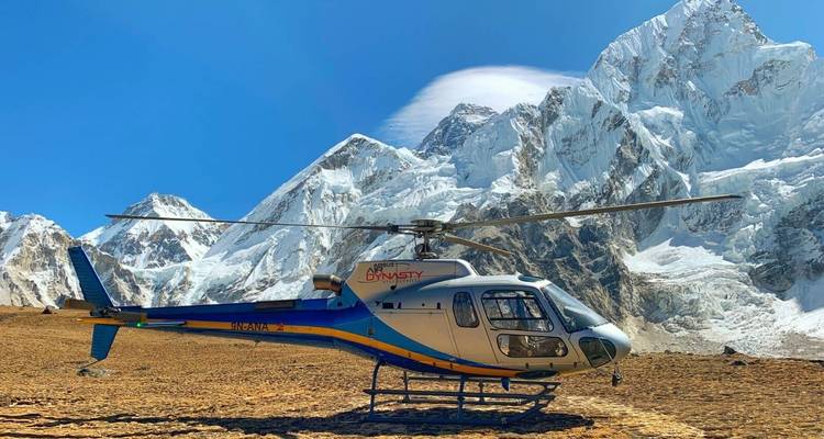 Everest Base Camp Helicopter Tour with Gokyo Lake